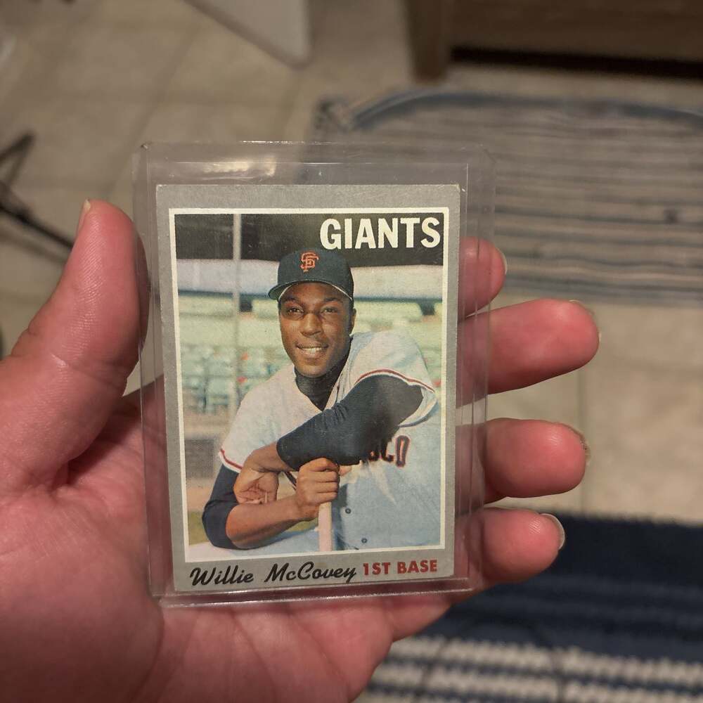 1970 Topps Willie McCovey San Francisco Giants #250 Baseball Card